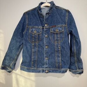 Vintage Bon Jour Denim Jacket – Size L